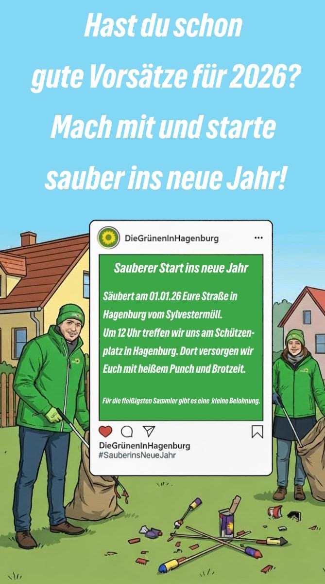 Sauberer Start ins Neue Jahr