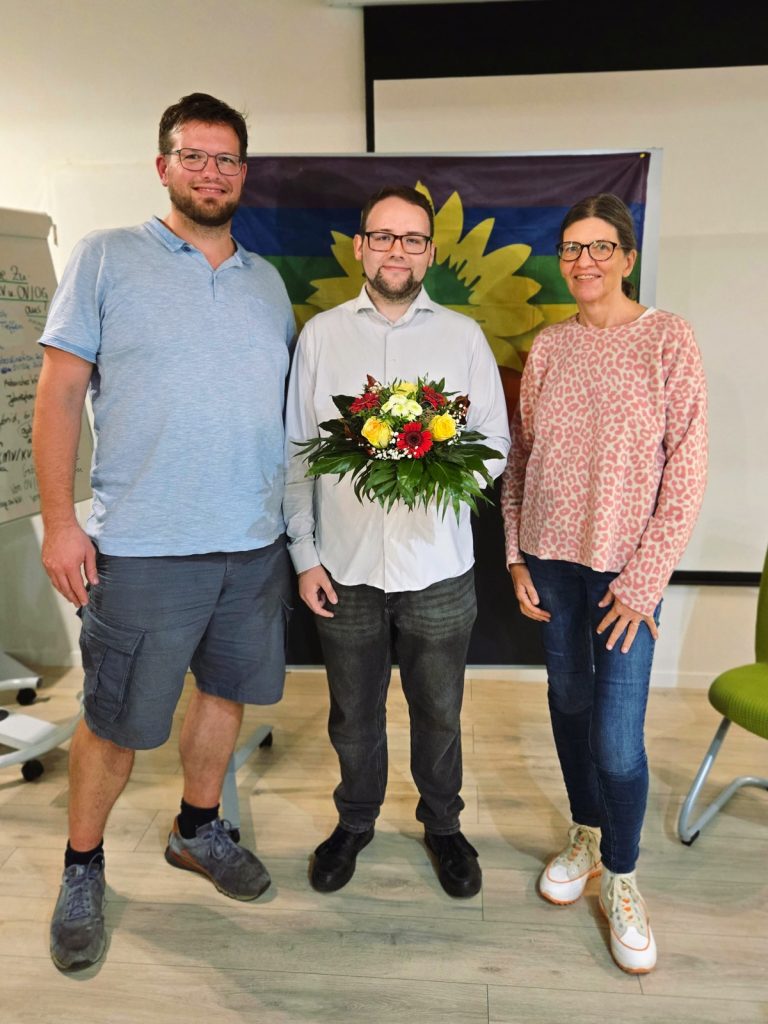 Fynn Krickhahn tritt für die Grünen im Wahlkreis 36 an